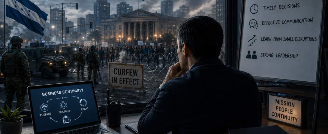 When Business Continuity Meets Political Crisis